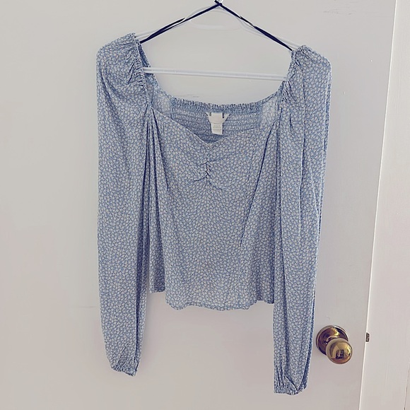 H&M xx floral blouse - Picture 1 of 2